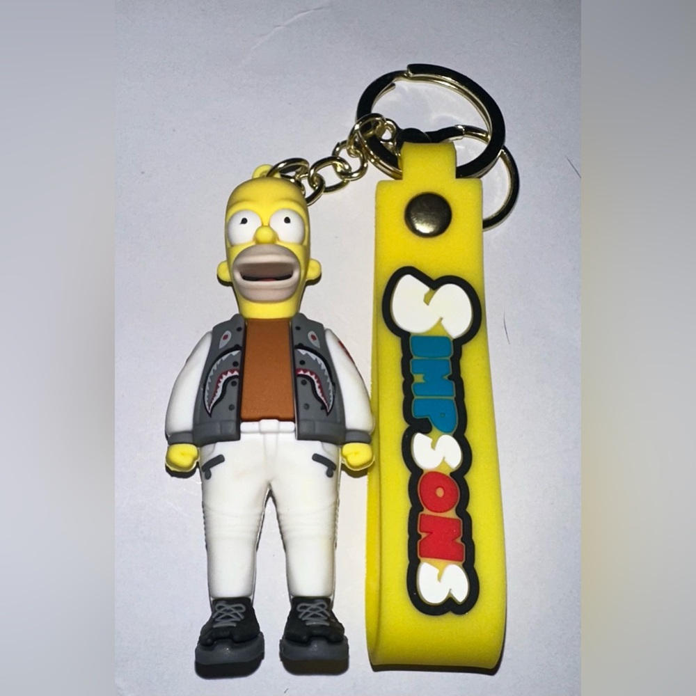 Simpsons (Homer) Bagcharm/Keychain